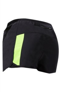 SKSP014 large number of customized sports shorts are quick-drying and breathable design. Double-layer anti-glare sports shorts zipper back pocket marathon training running fitness sports shorts supplier detail view-3